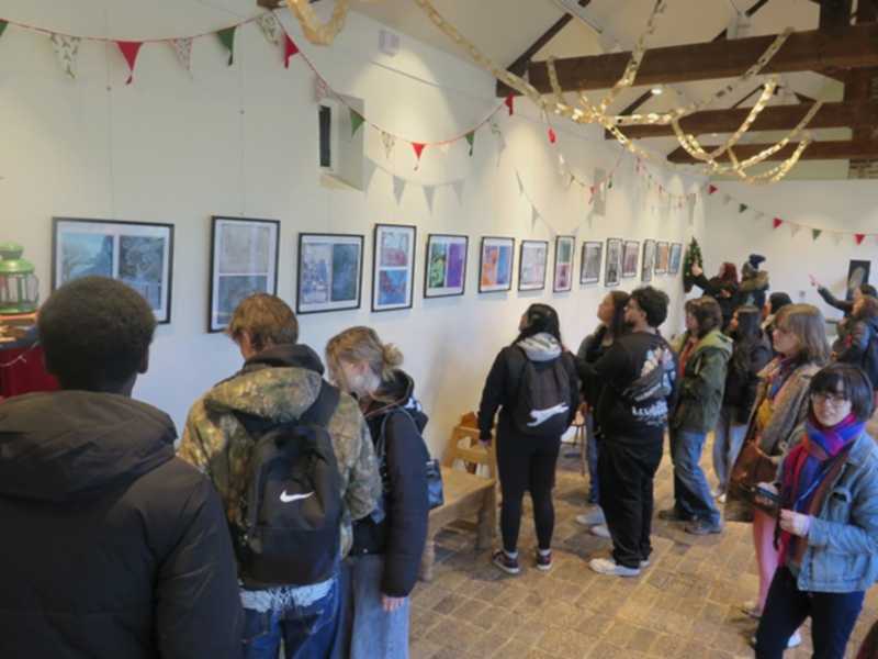 Art Students Bring Morden Hall Park to Life Through Prints and Cards
