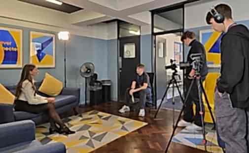 From Conflict to Leadership: Carshalton College Media Students Interview Dr Yuliia Shyshatska