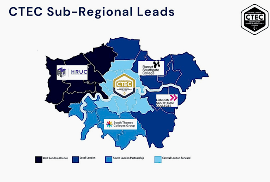 South Thames Colleges Group Announced as Sub‑Regional Lead for Construction Skills