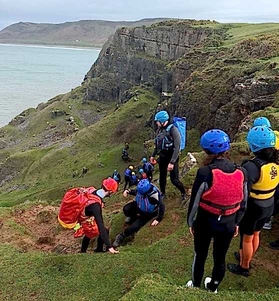 Early Years students dive into adventure at Gower Activity Centre in Wales